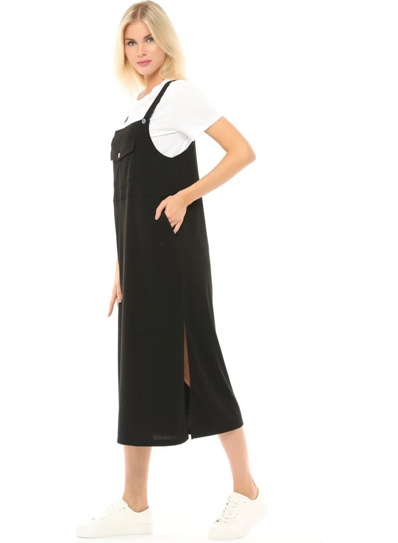 Defy's Sleeveless Overall Dress - Image 2